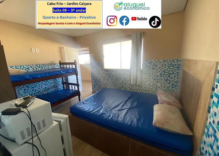 Cabo Frio - Jardim Caiçara - Aluguel Econômico Apartamento